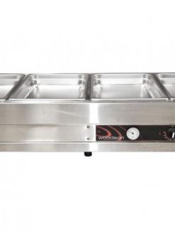 Woodson W.BMA24 - Bain Marie Large 4 Mod No Pans