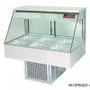 Woodson W.CFS23 - Cold Food Display STR Glass 3 Mod No Pans