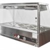 Woodson W.HFS24 – Hot Food Display STR Glass 2 Mod No Pans