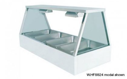 Woodson W.HFSS24 - Hot Food Display Self Serve 4 Mod No Pans