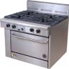 Goldstein Cuisine Range 4 burner with gas oven CS-4-28