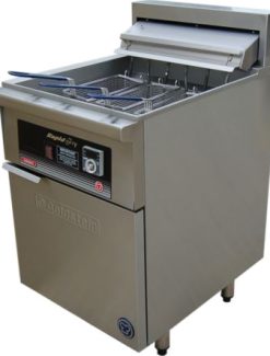 Goldstein RAPID FRY Single Pan Electric Fryer-3 baskets