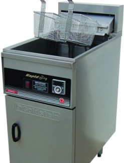 Goldstein RAPID FRY Split Pan Electric Fryer-2 baskets