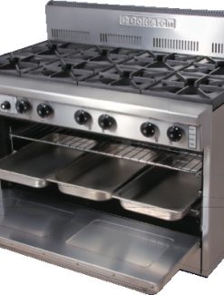 Goldstein 800 Series 40 inch Static Gas Oven with 24 inch Griddle plate- 4 Burners