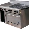 Goldstein PF-36G-2-28 Gas Range, 900mm Plate, 2 Burners, Standard oven