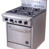 Goldstein PF-4-20 Gas 4 Burner Static Oven