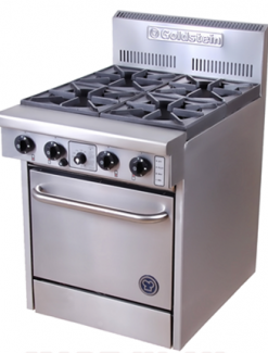 Goldstein PF-4-20 Gas 4 Burner Static Oven