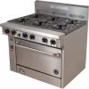 Goldstein PF-6-28 6 Burner Gas Static Oven