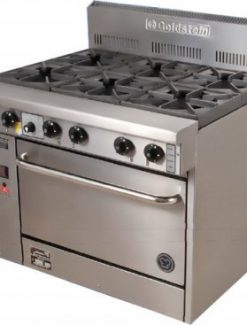 Goldstein PF-6-28 6 Burner Gas Static Oven