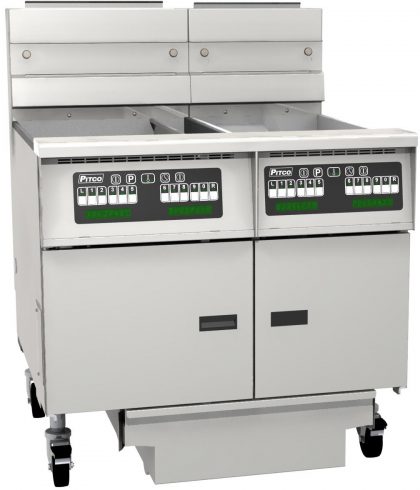 Pitco SG18/SG14-C/FD/FF Solstice Series Fryer Bank