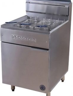 Goldstein Turbo Series Single Pan Gas Fryer- 3 Basket