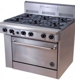 Goldstein PF-12G-6-28 6 Burner & Oven