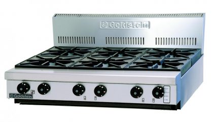 Goldstein PFB-48 Gas Boiling Top Cooktop 8 Burner